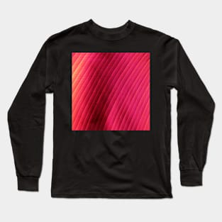 Red Wave Long Sleeve T-Shirt